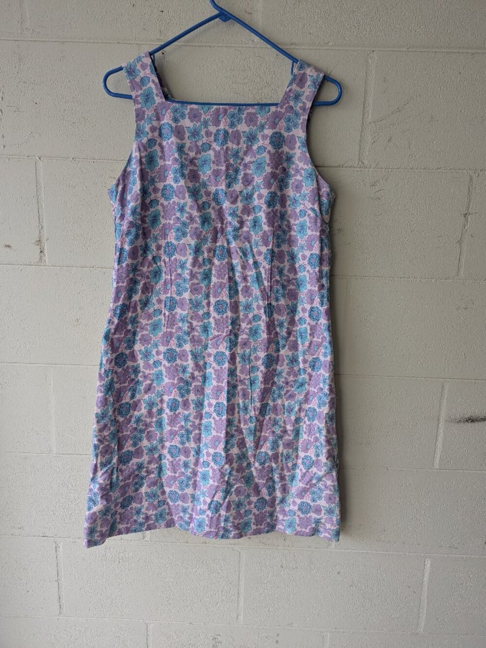 Lilly Pulitzer sleeveless dress Blue Purple Floral